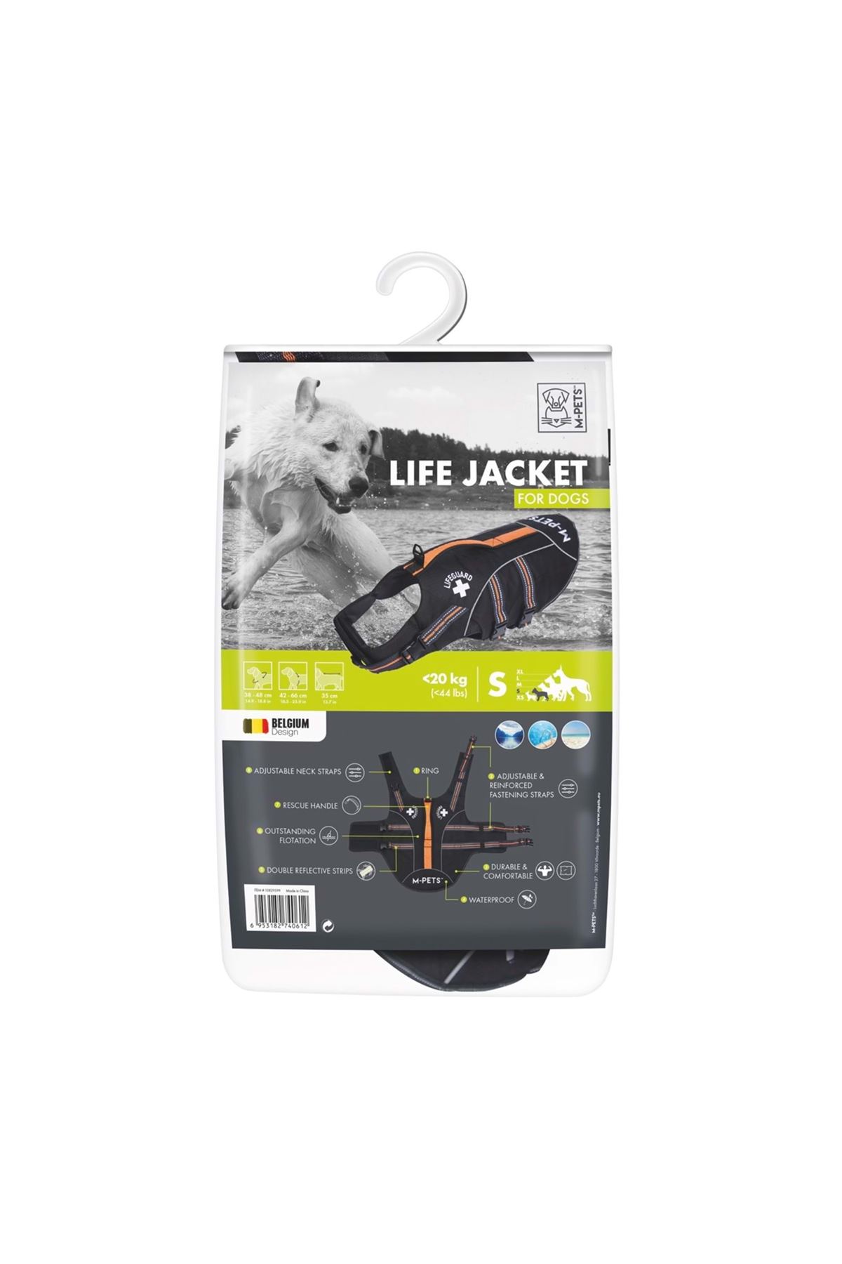M-Pets Köpek Can Yeleği (S) 35 Cm