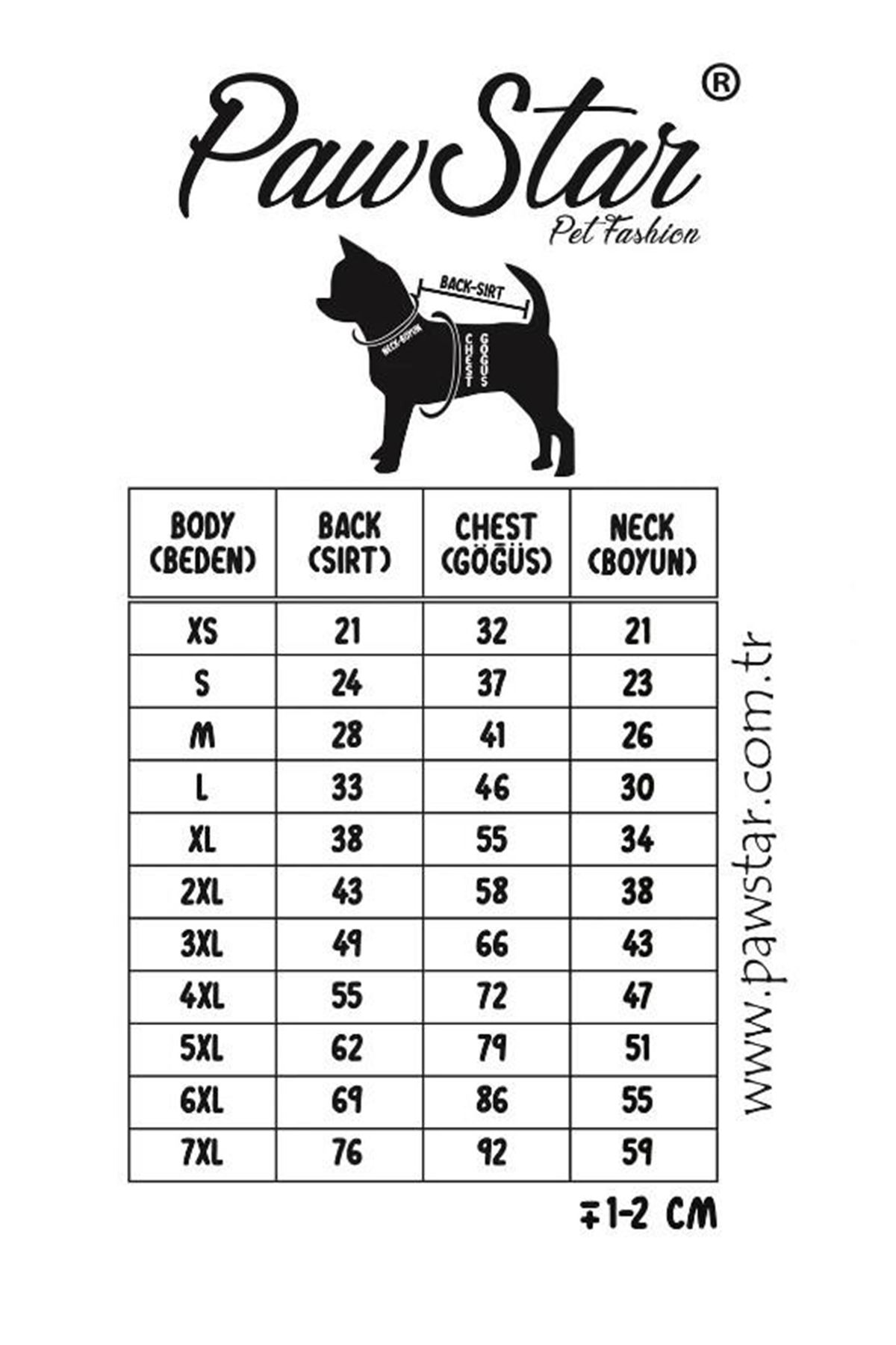 Pawstar Yelek Elgin Paws Kırmızı (M)