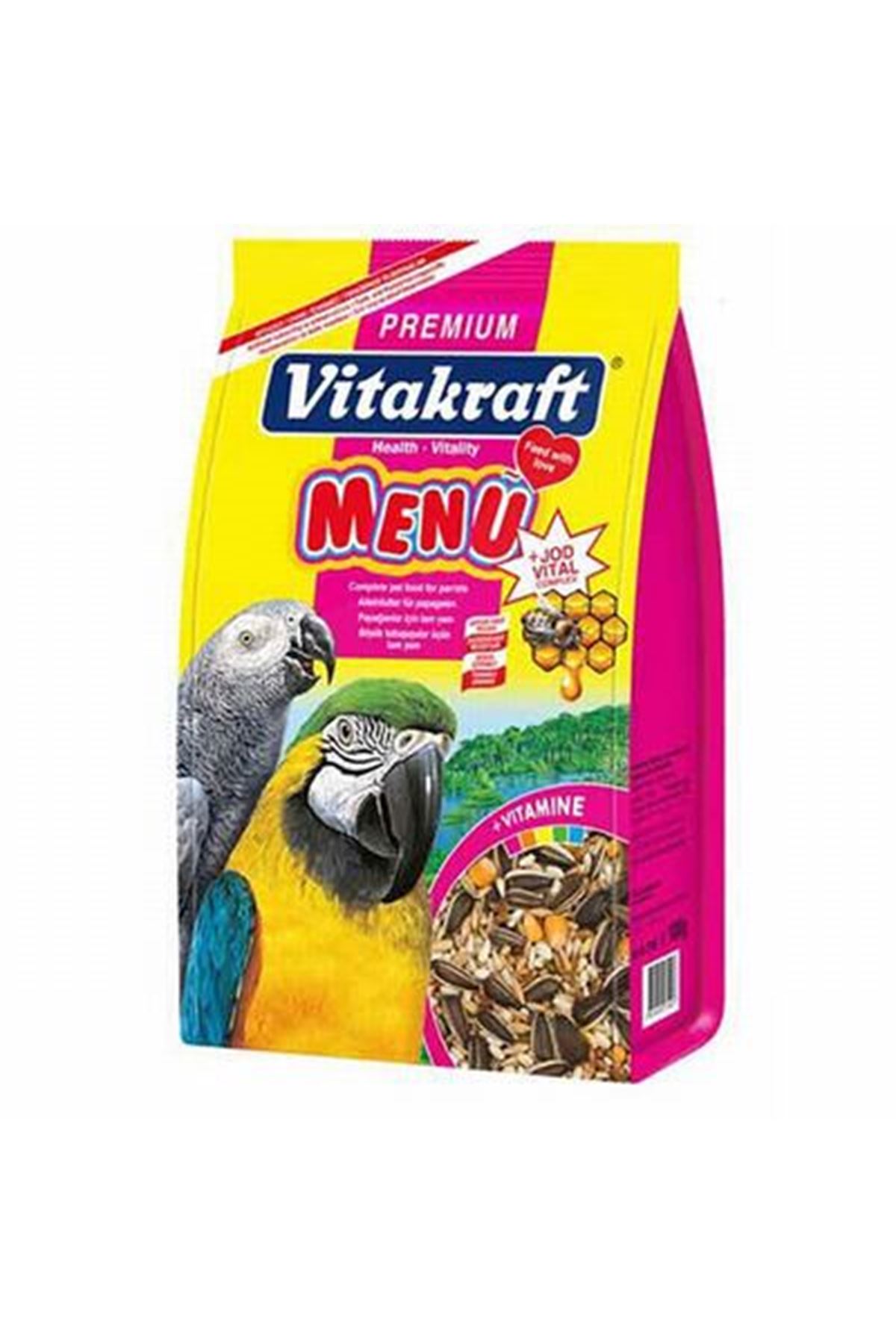Vitakraft Papağan Yemi Menü 1 Kg