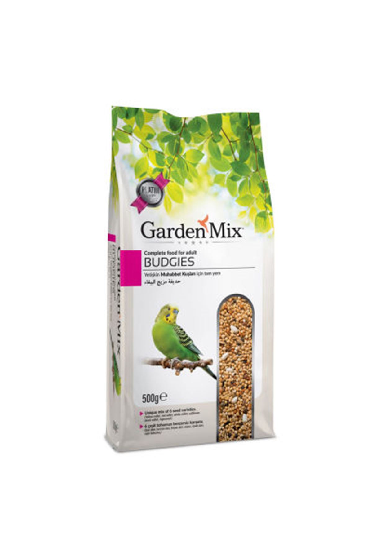 Garden Mix Platin Muhabbet Kuşu Yemi 500 G