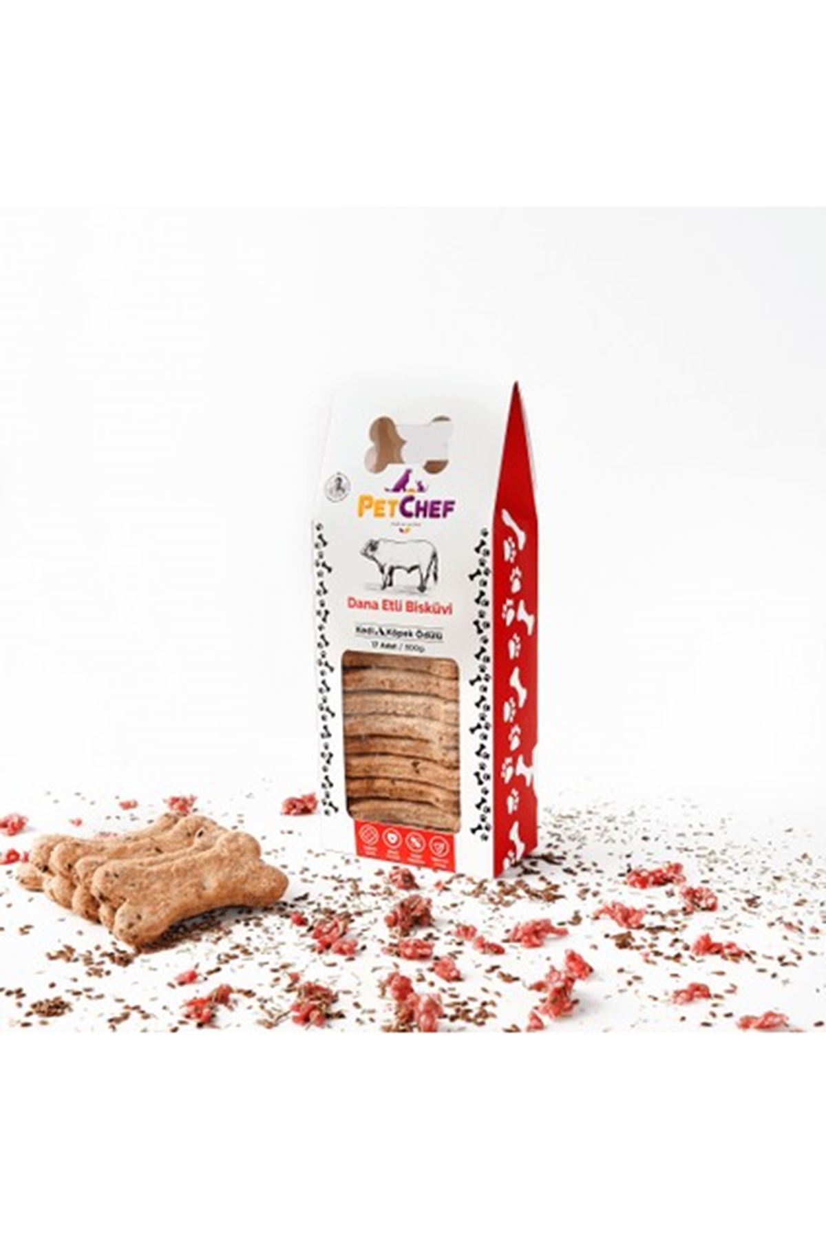 Petchef Köpek Ödül Dana Etli Bisküvi 230 G