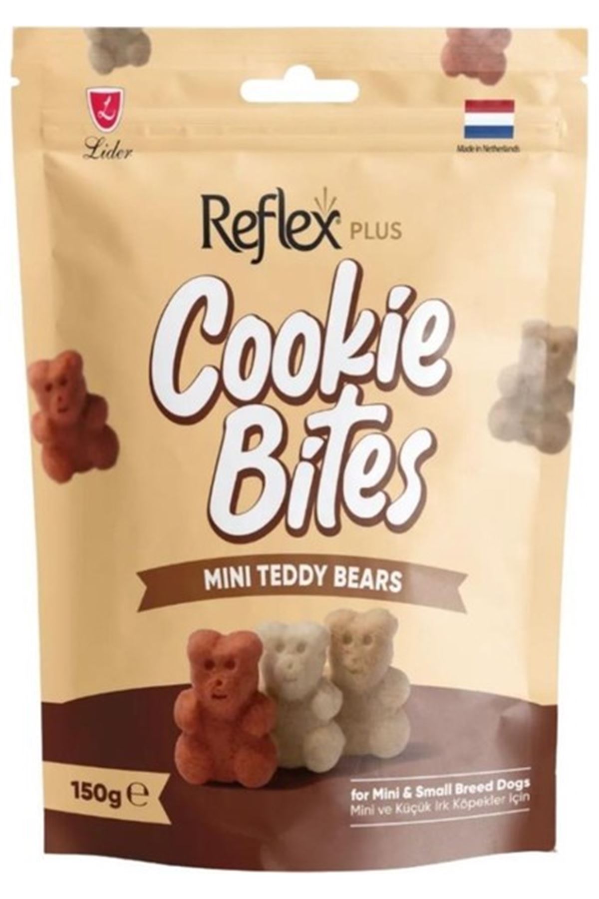 Reflex Plus Köpek Ödül Küçük Irk Teddy Bears 150 G