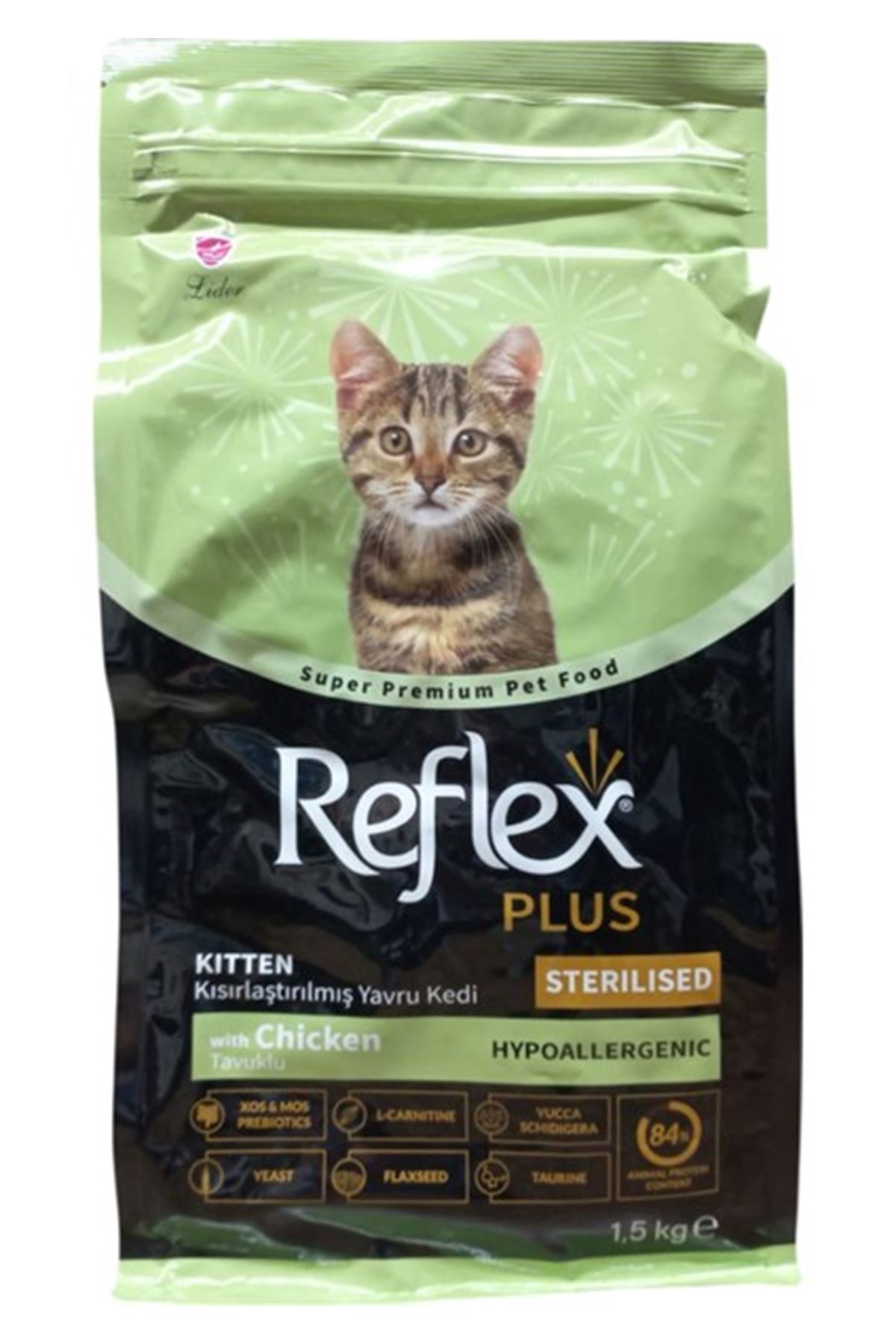 Reflex Plus Kısır Yavru Kedi Maması Tavuklu 1.5 Kg