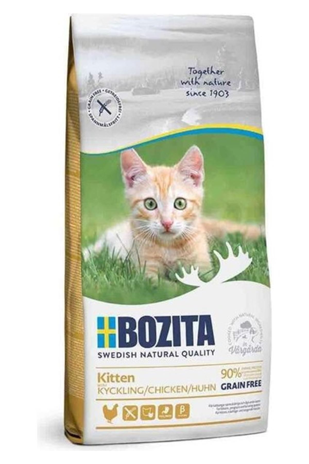 Bozita Yavru Kedi Maması Tavuklu Tahılsız 2 Kg