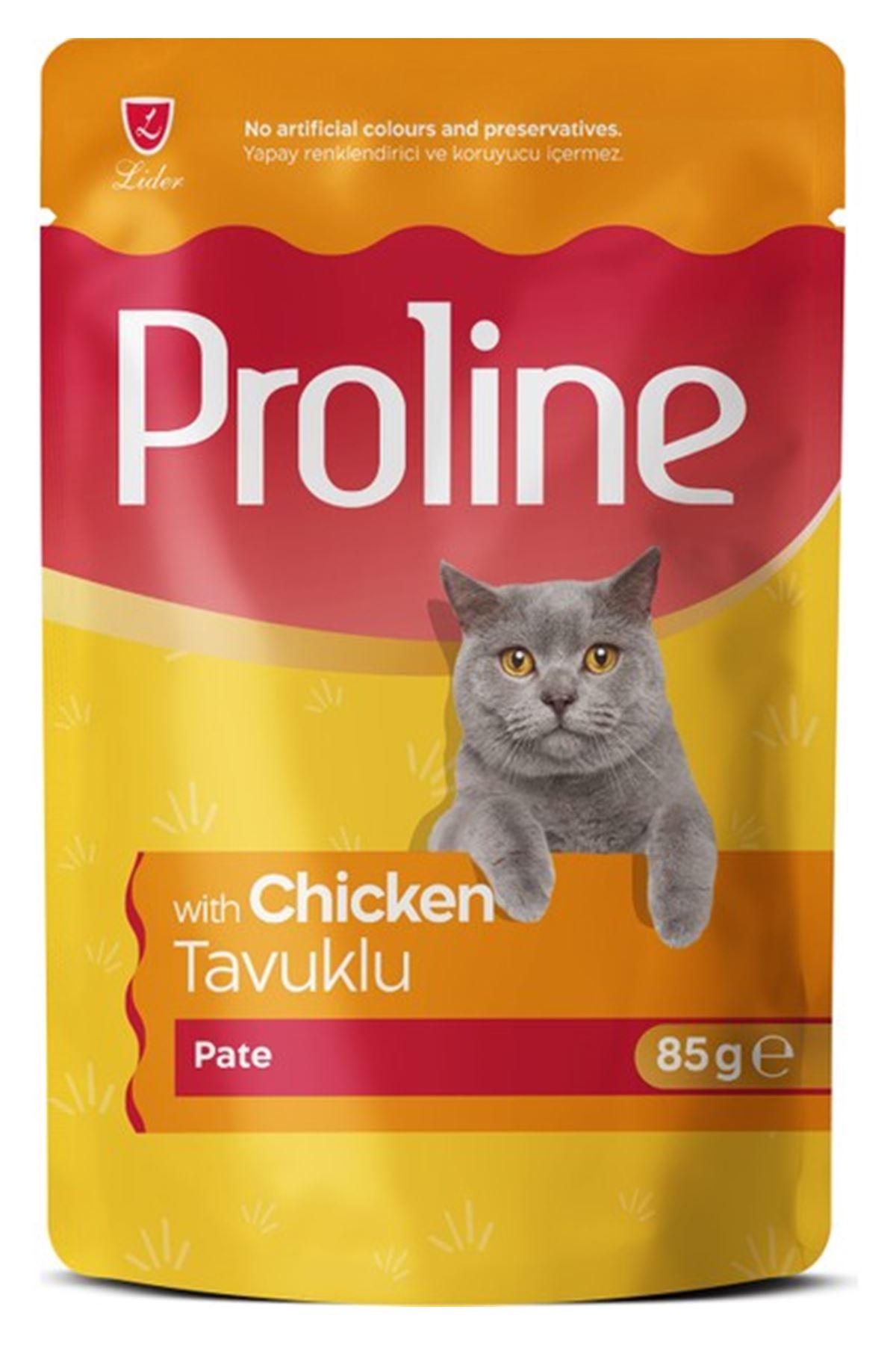 Proline Kedi Yaş Maması Tavuklu Pate 85 G