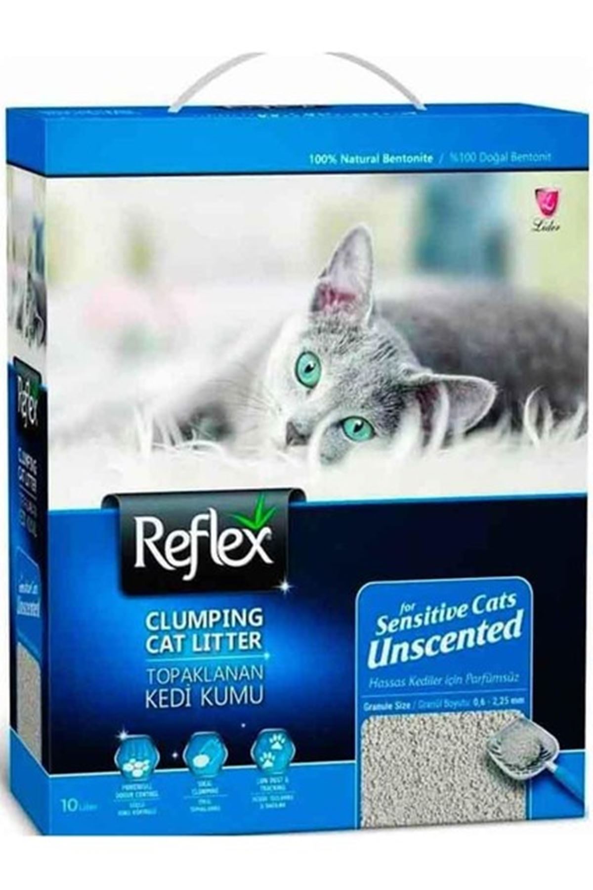 Reflex Box Kedi Kumu Sensitive Natural 6 Lt