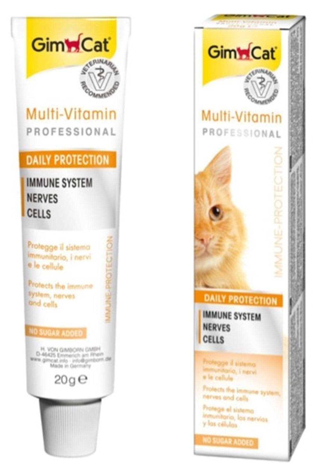 GimCat Kediler için Vitamin Macun 20 G