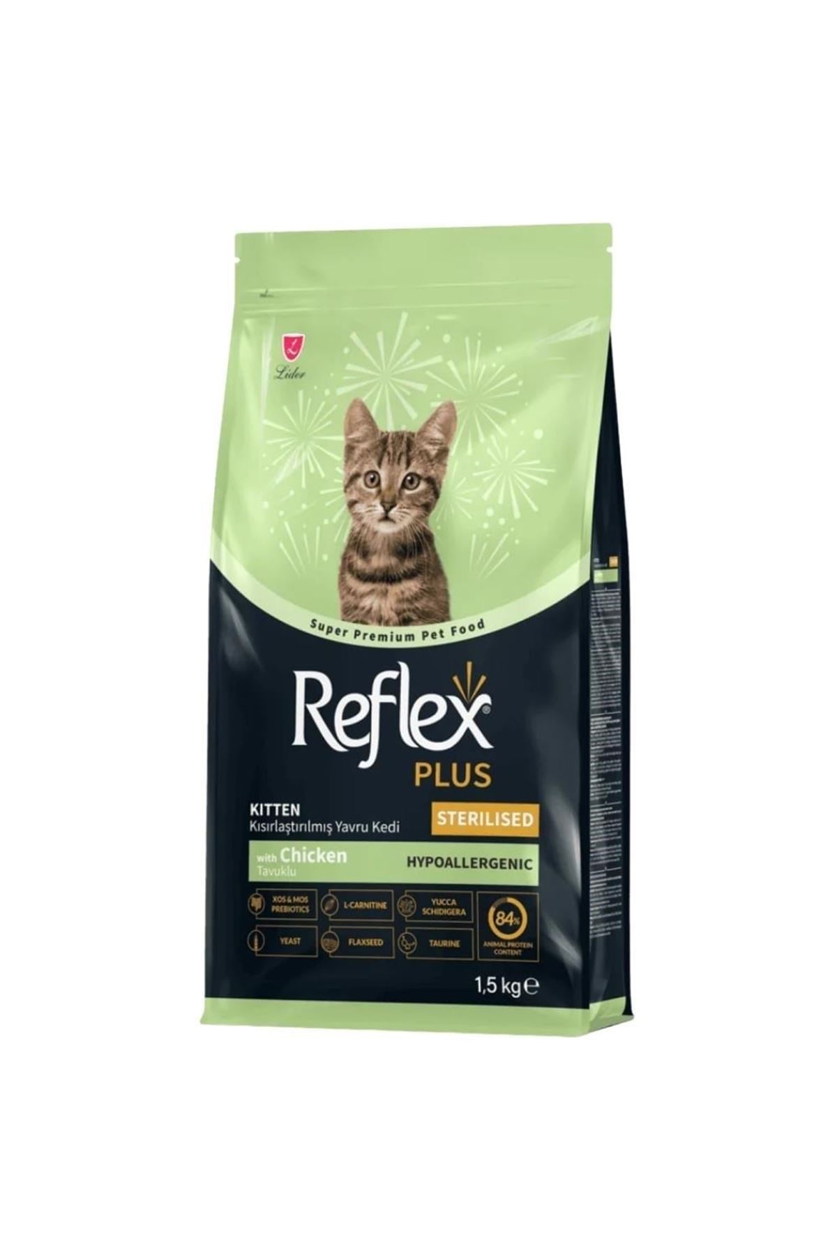 Reflex Plus Kısır Yavru Kedi Maması Tavuklu 1.5 Kg