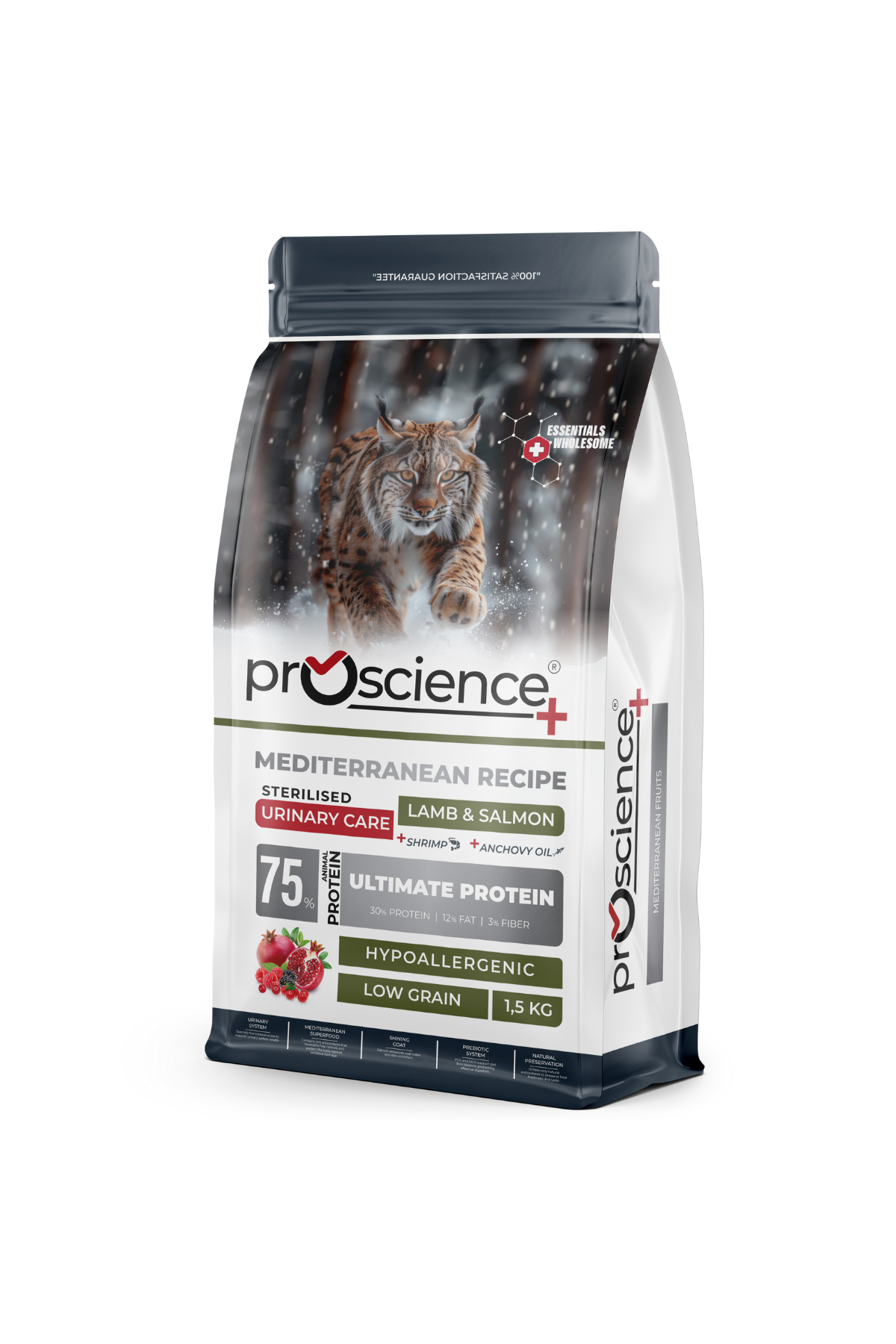 Pro Science Kısır Kedi Mama Kuzulu, Somonlu 1,5Kg