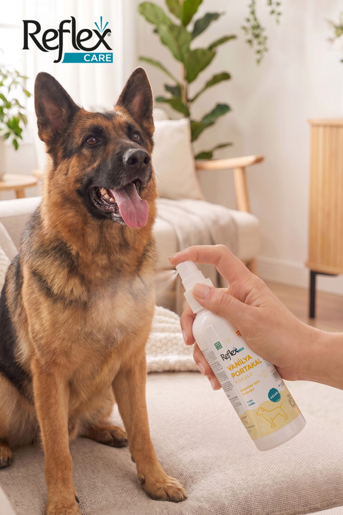 Reflex Care Köpek Kolonyası Vanilya/Portakal 125Ml