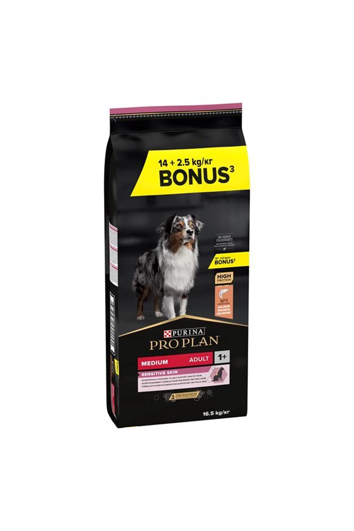 Proplan Köpek Maması Orta Irk Somonlu 14 Kg+2.5 Kg