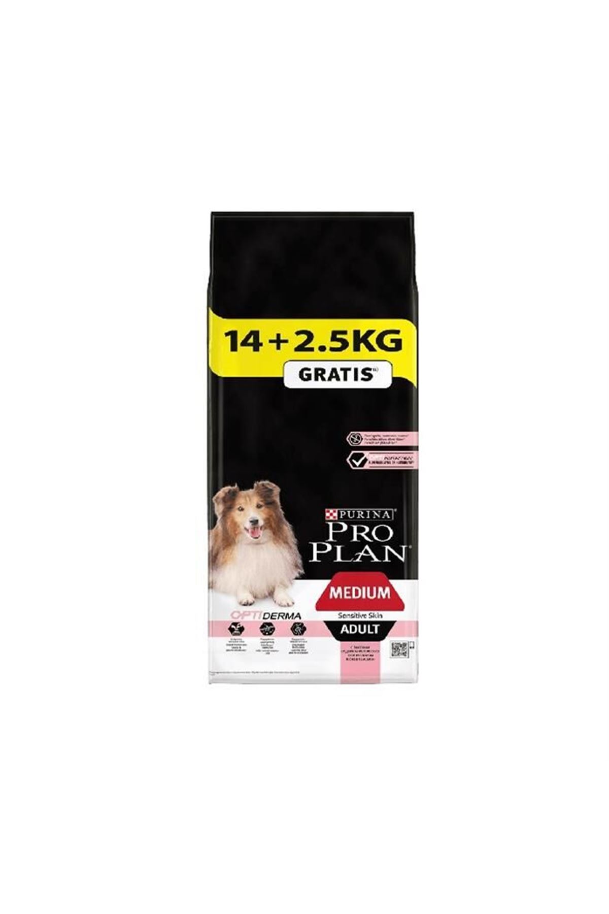 Proplan Köpek Maması Orta Irk Somonlu 14 Kg+2.5 Kg