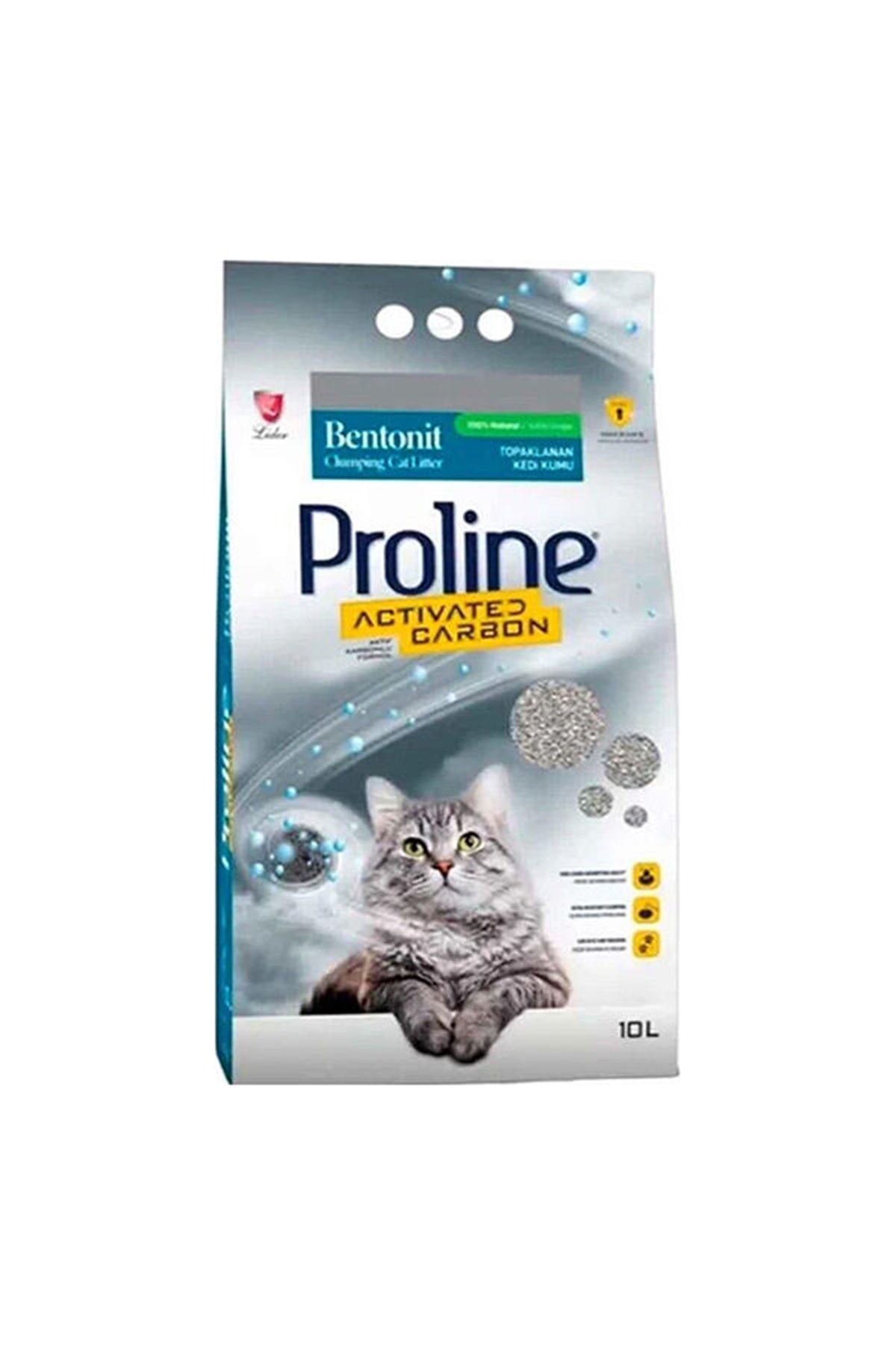 Proline Kedi Kumu Aktif Karbonlu 10 L