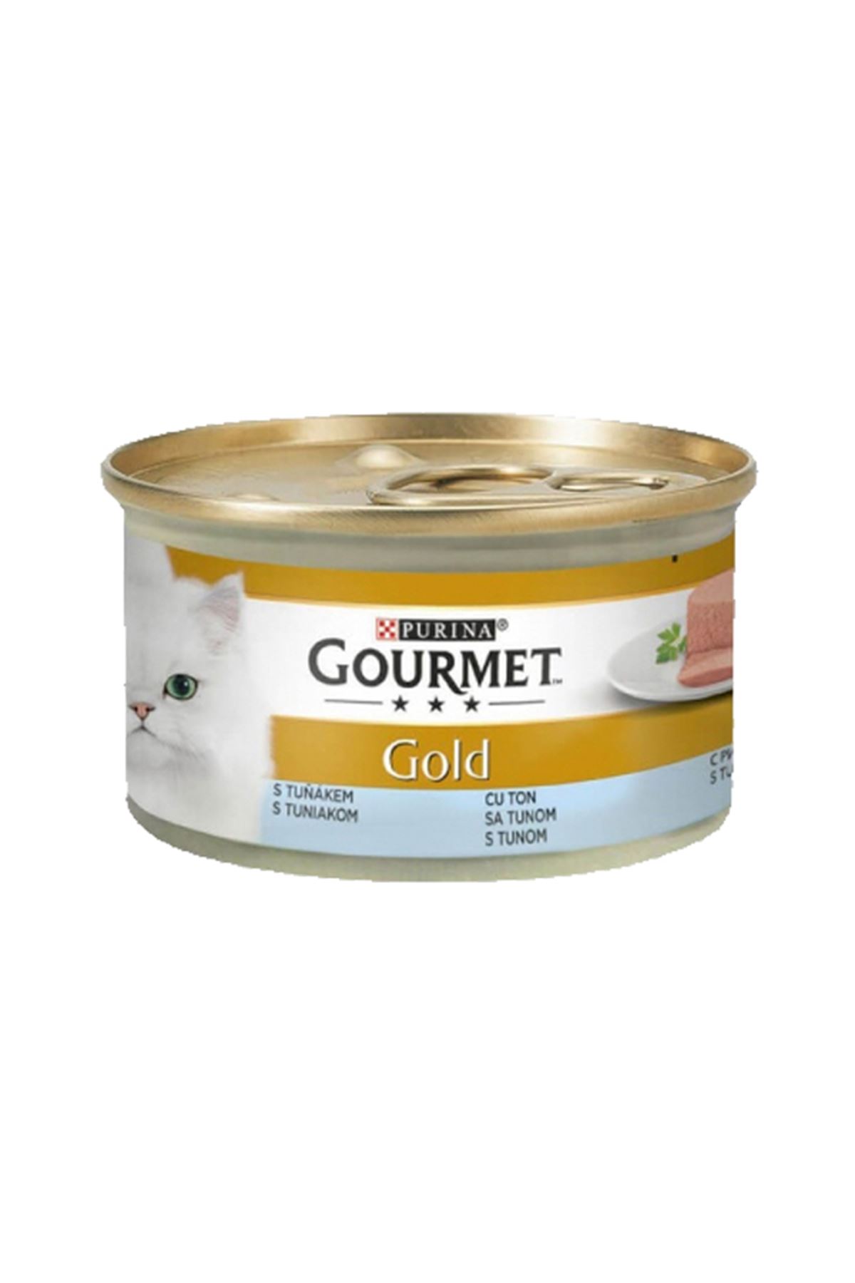 Gourmet Gold Kedi Yaş Maması Kıyılmış Tonlu 85 G