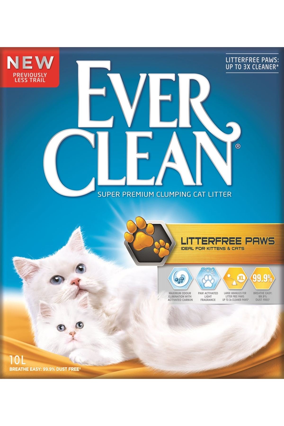Ever Clean Kedi Kumu Litterfree Paws 10 L -
