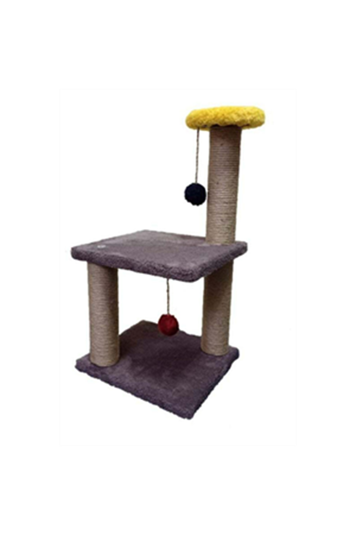 Katlı Yavru Kedi Tırmalama Tahtası Karışık