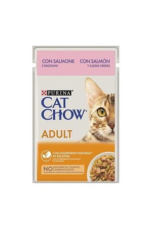 Cat Show Somonlu Ve Yeşil Fasulyeli Kedi Yaş Maması 85 Gr X 26 Adet.