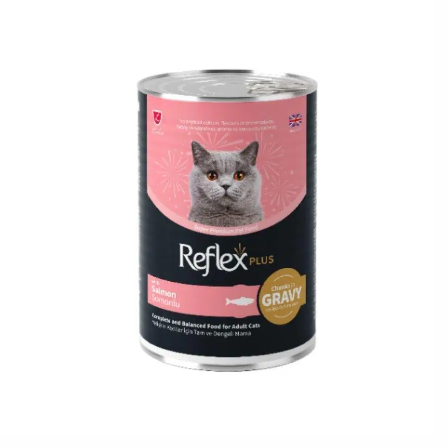 Reflex Plus Kedi Yaş Maması Somonlu 400 G