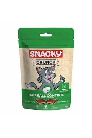 Snacky Kedi Ödül Crunch Tüy Yumağı Tavuklu 10'Lu