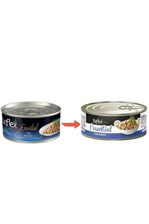 Reflex Plus Kedi Yaş Maması Atlantik Ton Balığı70G
