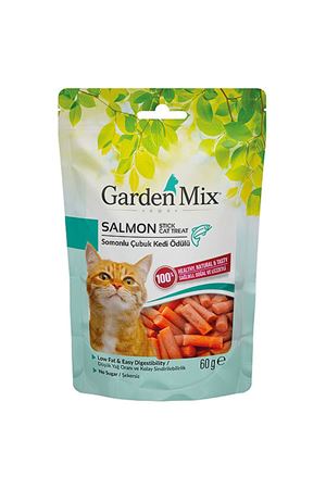 Garden Mix Kedi Ödül Maması Somonlu Stick 60 G