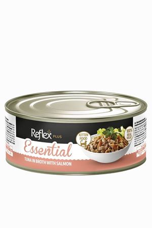 ReflexPlus Yavru Kedi Yaş Mama Ton Balık,Somon 70G