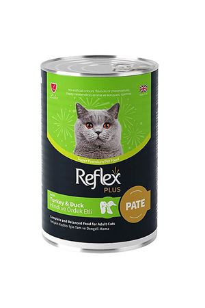 Reflex Plus Kedi Maması Hindi Ve Ördekli 395 G