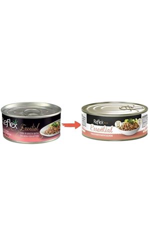 ReflexPlus Yavru Kedi Yaş Mama Ton Balık,Somon 70G