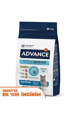 Advance Kısır Kedi Maması Hindili 1.5 Kg