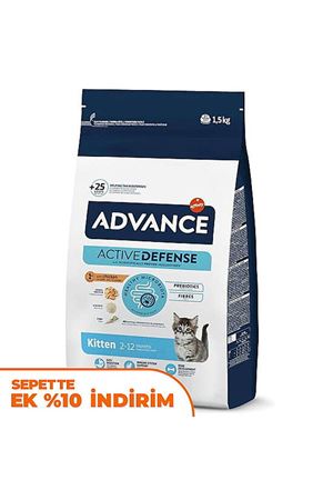 Advance Yavru Kedi Maması Tavuk Ve Pirinçli 1.5 Kg