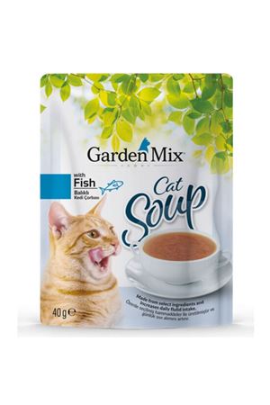 Garden Mix Kedi Çorbası Balıklı 40 G