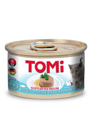Tomi Yavru Kedi Yaş Maması Somonlu 85 G