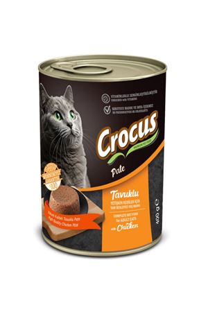 Crocus Kedi Yaş Maması Tavuklu 400 G