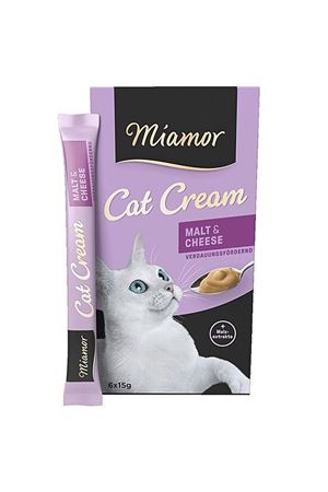 Miamor Cream Kedi Ödül Maması Malt Peynir 6*15 G