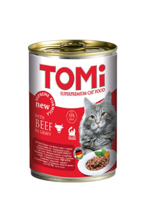 Tomi Kedi Yaş Maması Dana Etli 400 G
