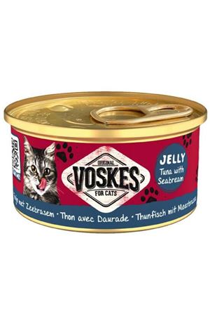 Voskes Kedi Yaş Maması Ton Balık Ve Çipuralı 85 G
