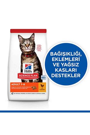 Hill's Kedi Maması Tavuklu 3 Kg