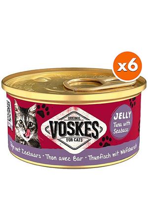 Voskes Kedi Yaş Maması Ton Balık Ve Levrekli 85 G
