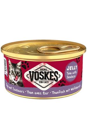 Voskes Kedi Yaş Maması Ton Balık Ve Levrekli 85 G