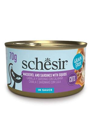 Schesir Kedi Yaş Maması Sardalya, Uskumrulu 70 G