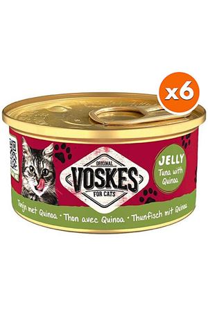 Voskes Kedi Yaş Maması Ton Balıklı Ve Kinoalı 85 G