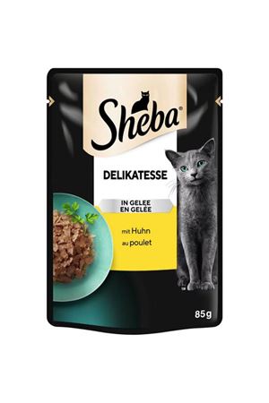 Sheba Kedi Yaş Maması Tavuklu 85 G