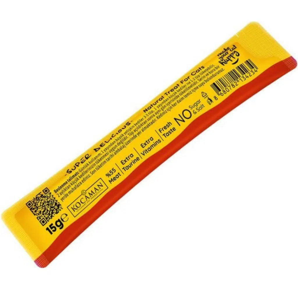 Delibon Creamy Kedi Ödül Dana Ciğerli 5*15 G