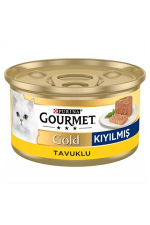 Gourmet Gold Kedi Yaş Maması Kıyılmış Tavuklu 85 G