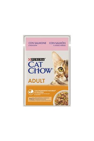 Cat Chow Kedi Yaş Maması Somonlu 85 G