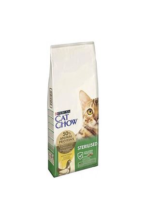 Cat Chow Kısır Kedi Maması Tavuk Etli 15 Kg