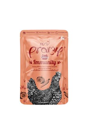 Pramy Kedi Maması Tavuk, Bal Kabak Ve Havuçlu 70 G