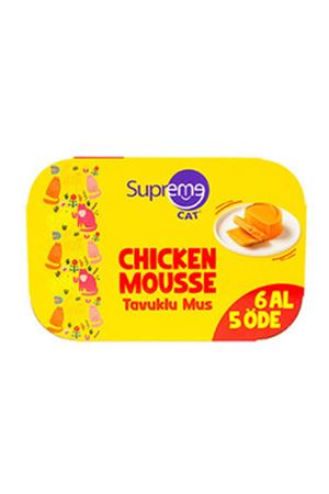 Supreme Kedi Yaş Maması Tavuklu 6 Al 5 Öde 85 G
