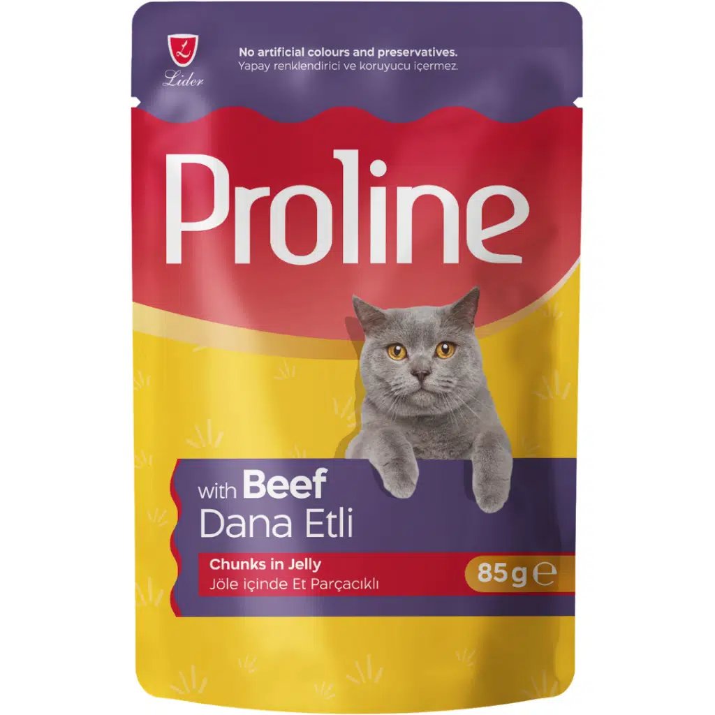Proline Kedi Maması Dana Etli 85 G