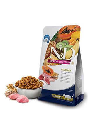 N&D Kısır Kedi Maması Kuzulu, Tropikal Meyve 5 Kg